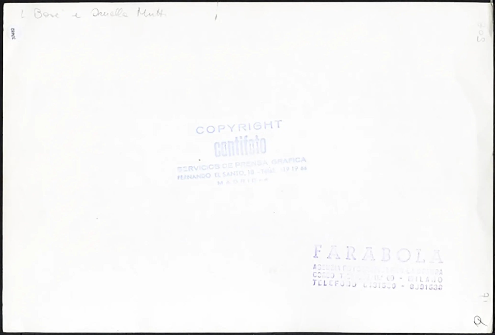 Lucia Bosé e Ornella Muti 1971 Ft 37482 - Stampa 20x30 cm - Farabola Stampa ai sali d'argento