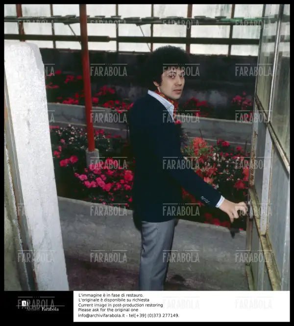 Lucio Battisti, anni 60 - Farabola Immagine digitale