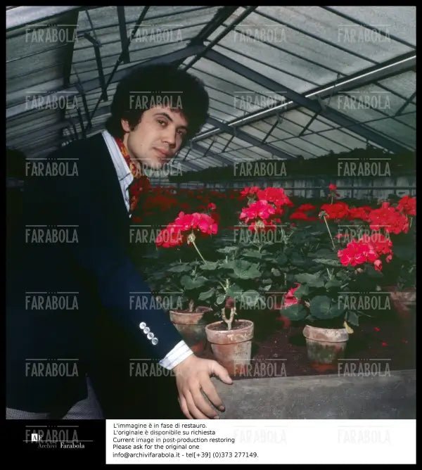 Lucio Battisti, anni 60 - Farabola Immagine digitale