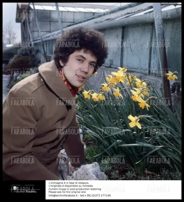 Lucio Battisti, anni 60 - Farabola Immagine digitale