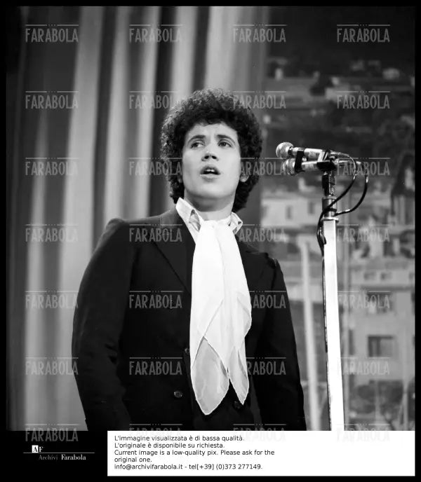 Lucio Battisti, Festival di Sanremo, 1969 - Farabola Immagine digitale
