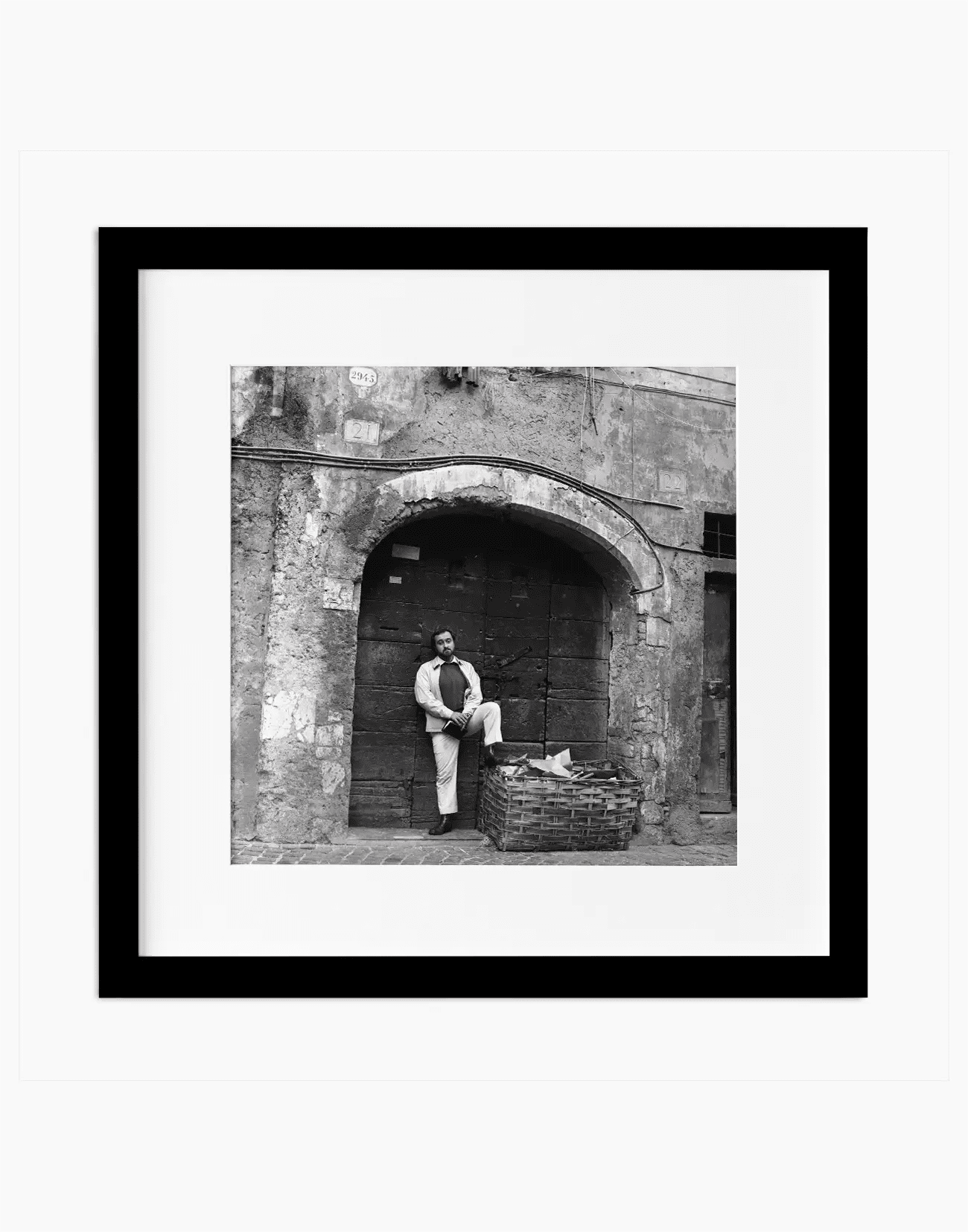 Lucio Dalla, Roma 1965 - Farabola WhiteWall App Product