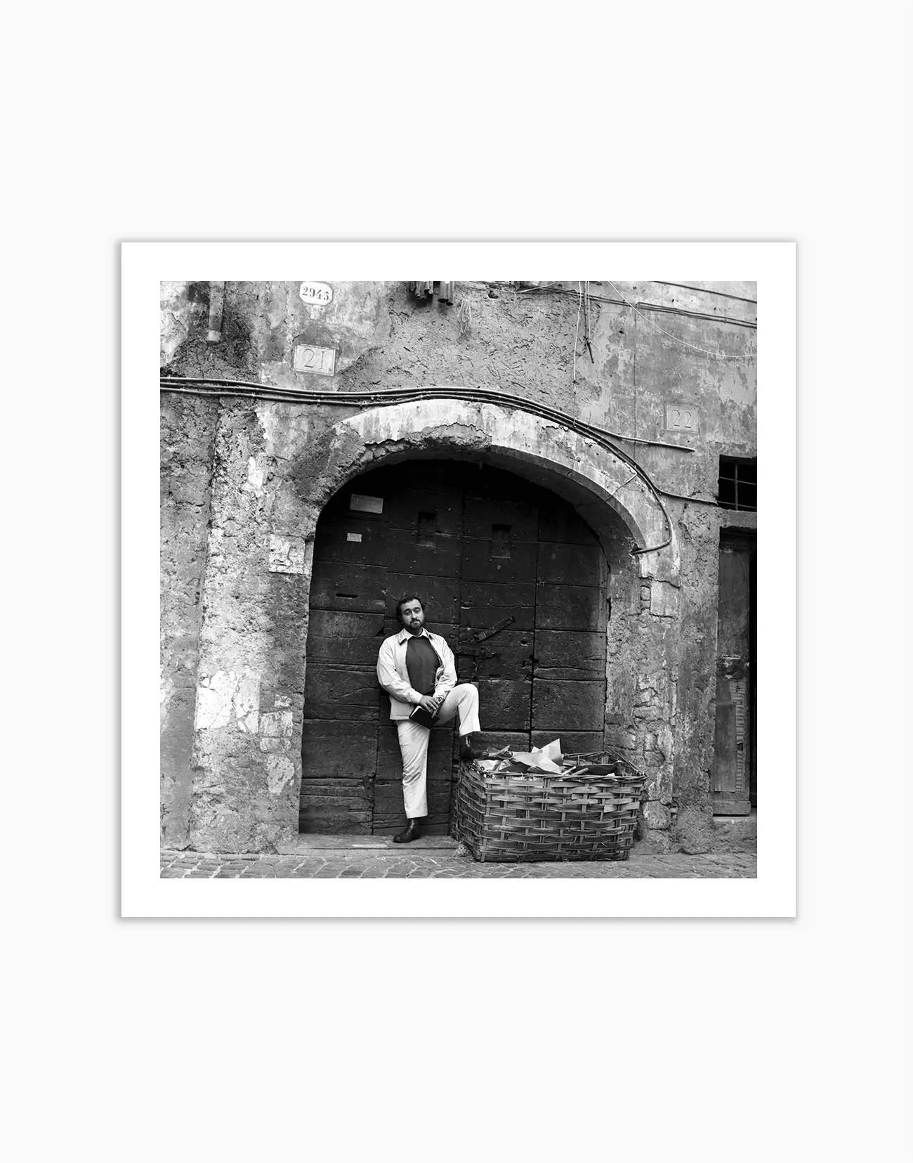 Lucio Dalla, Roma 1965 - Farabola WhiteWall App Product