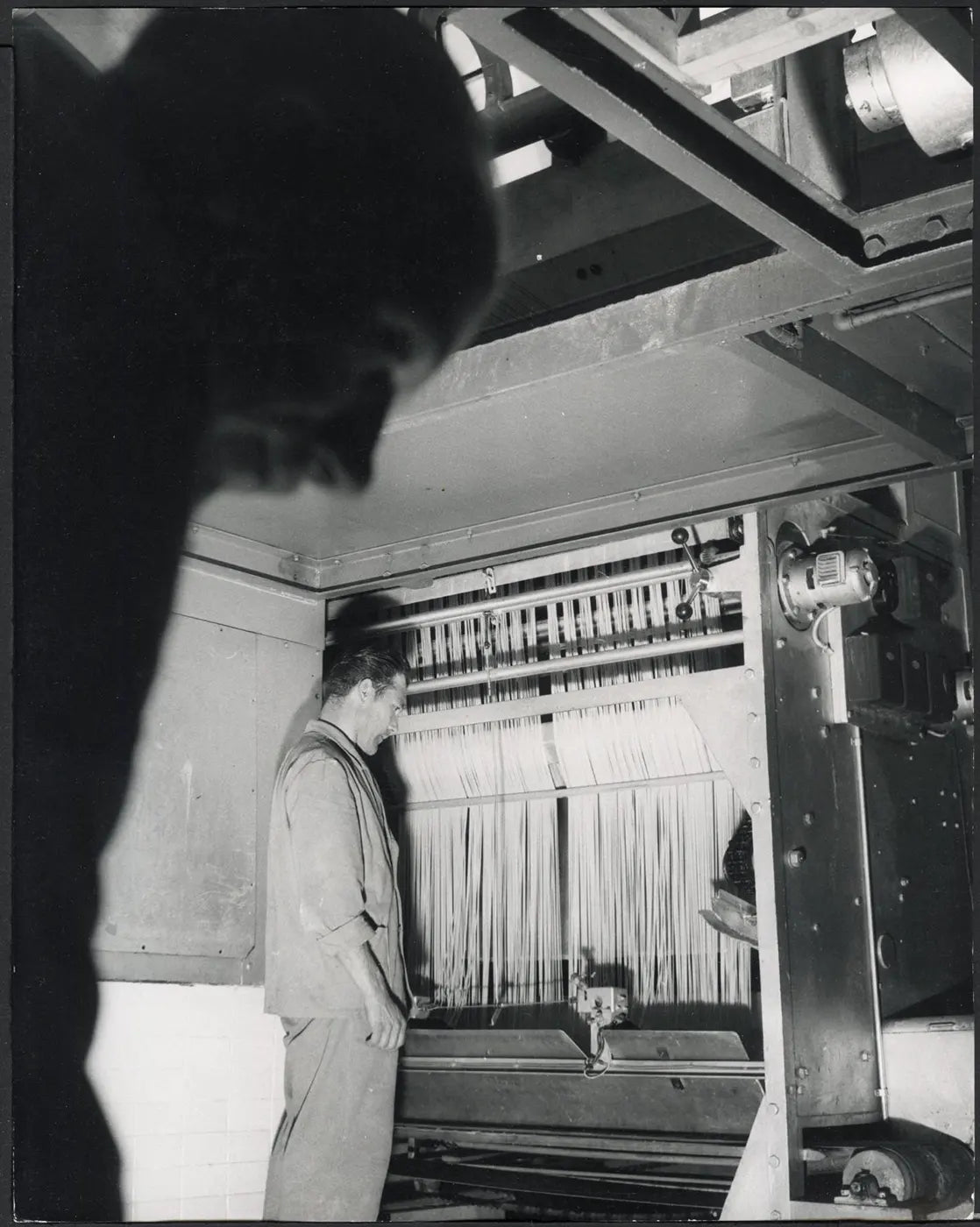 Macchina per fare spaghetti anni 50 Ft 37510 - Stampa 24x30 cm - Farabola Stampa ai sali d'argento