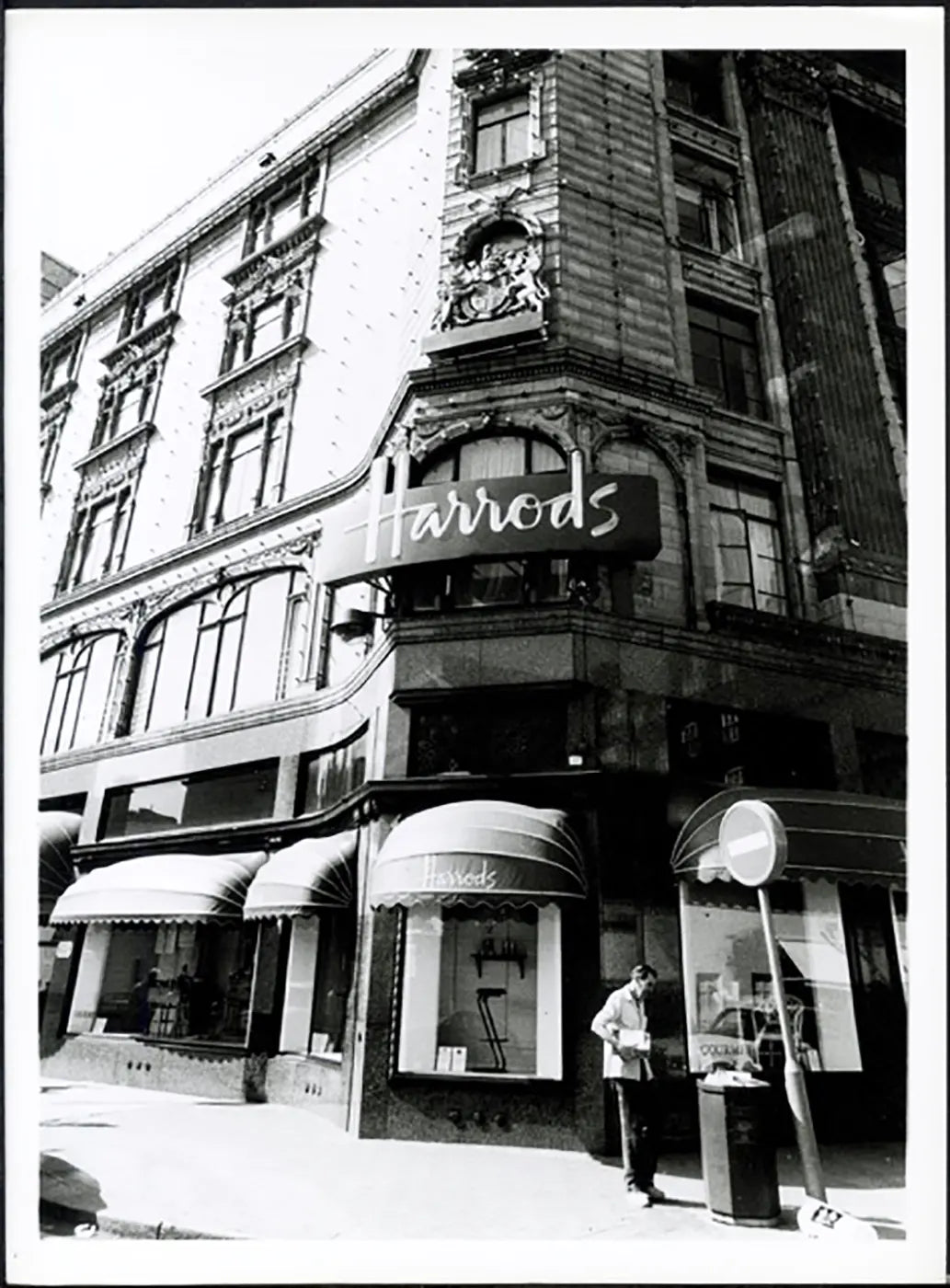 Magazzini Harrods a Londra anni 90 Ft 38045 - Stampa 24x18 cm - Farabola Stampa ai sali d'argento