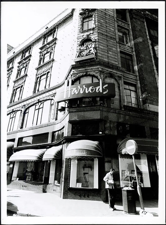 Magazzini Harrods a Londra anni 90 Ft 38045 - Stampa 24x18 cm - Farabola Stampa ai sali d'argento