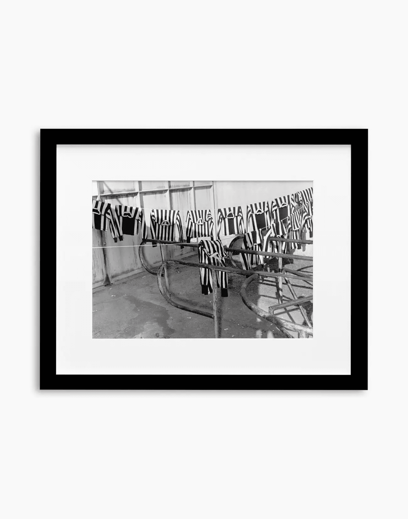 Maglie della Juventus ad asciugare, 1951 - Farabola WhiteWall App Product
