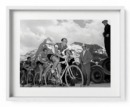Magni e Koblet, Giro d'Italia 1955 - Farabola Fotografia