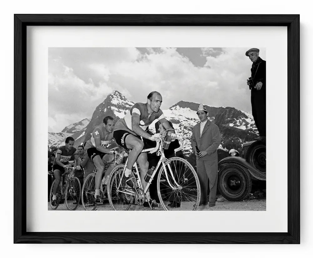 Magni e Koblet, Giro d'Italia 1955 - Farabola Fotografia