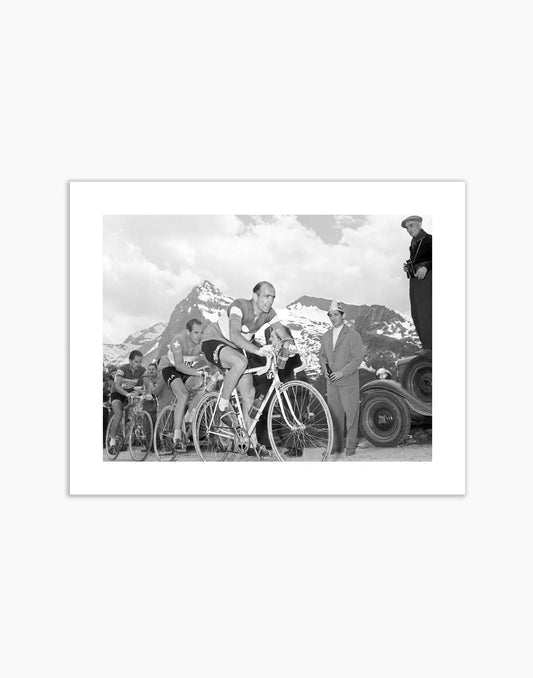 Magni e Koblet, Giro d'Italia 1955 - Farabola Fotografia