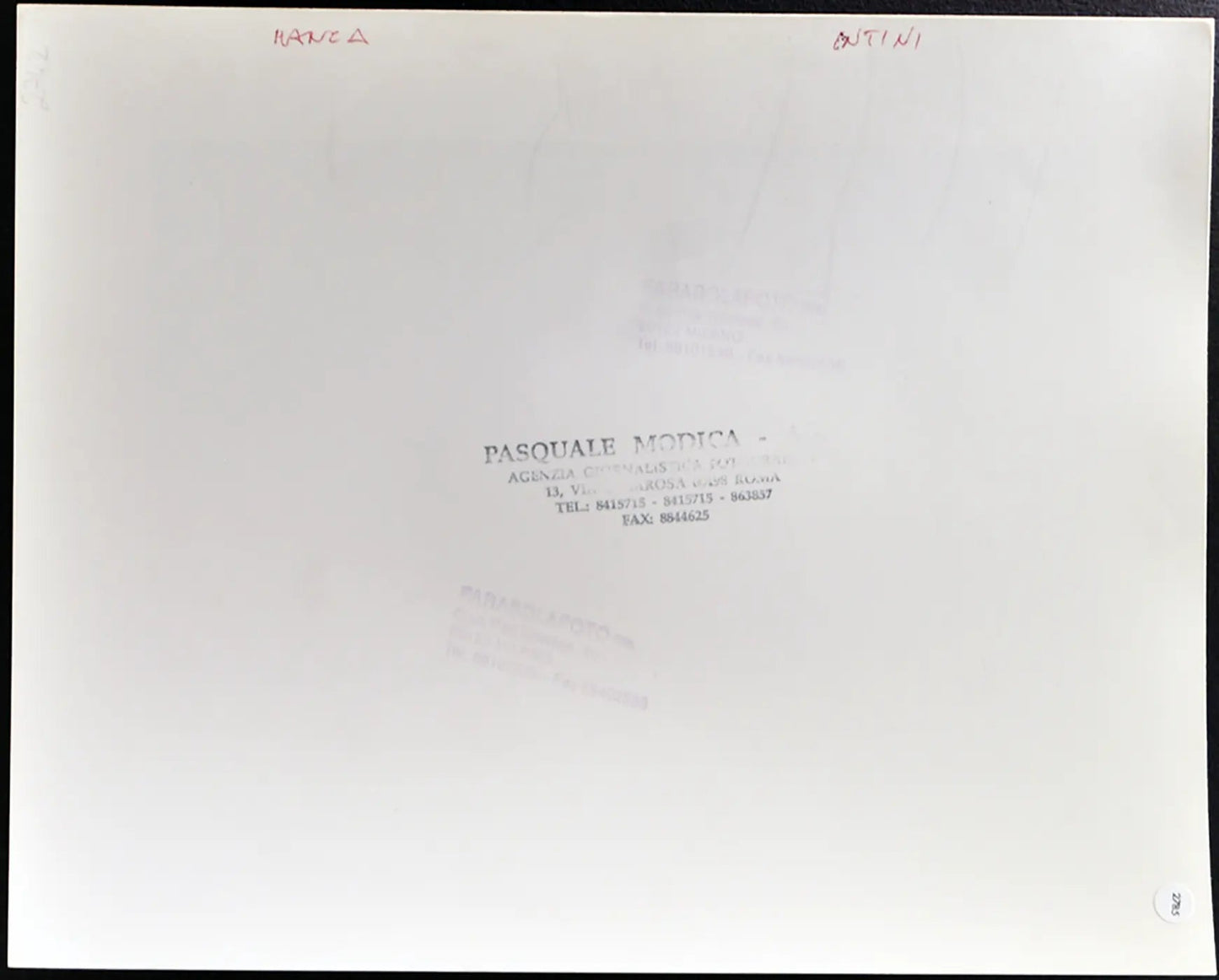 Manca e intini anni 90 Ft 2785 - Stampa 24x30 cm - Farabola Stampa ai sali d'argento