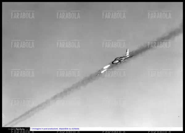 Manifestazione aerea a Linate, Milano, 1957 - Farabola Immagine digitale