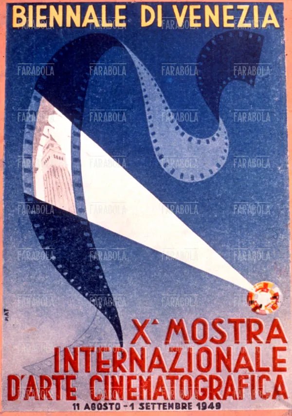 Manifesto del Festival di Venezia, 1949 - Farabola Immagine digitale