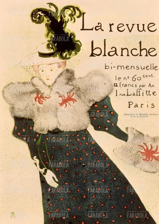 Manifesto pubblicitario di una rivista francese, 1893 - Farabola Immagine digitale