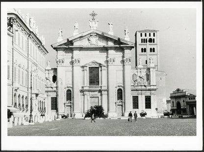 Mantova Duomo anni 90 Ft 36253 - Stampa 24x18 cm - Farabola Stampa ai sali d'argento