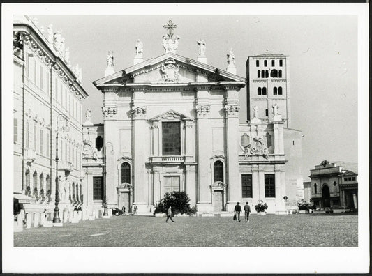 Mantova Duomo anni 90 Ft 36253 - Stampa 24x18 cm - Farabola Stampa ai sali d'argento