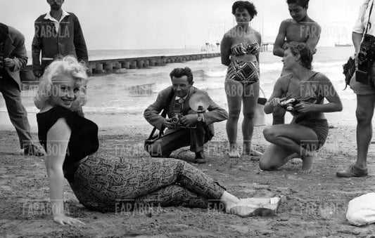 Mara Berni, Festival del cinema di Venezia, 1955 - Farabola Immagine digitale