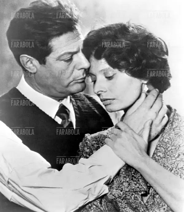 Marcello Mastroianni e Sophia Loren nel film Una giornata particolare, 1977 - Farabola Immagine digitale