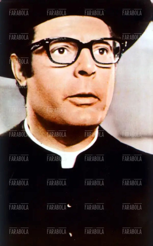 Marcello Mastroianni in una scena del film La moglie del prete, 1971 - Farabola Immagine digitale