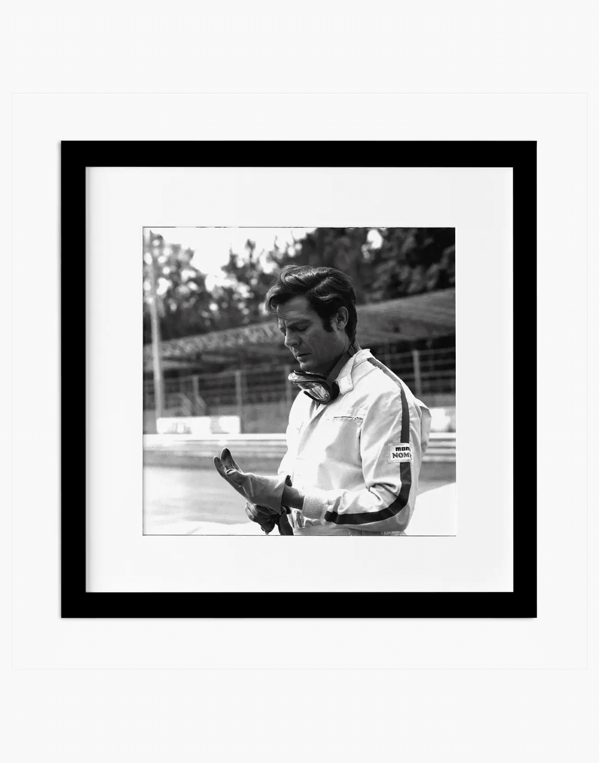 Marcello Mastroianni, Le amanti, 1968 — stampa fine art con cornice nera