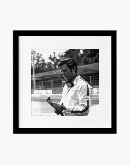 Marcello Mastroianni, Le amanti, 1968 — stampa fine art con cornice nera