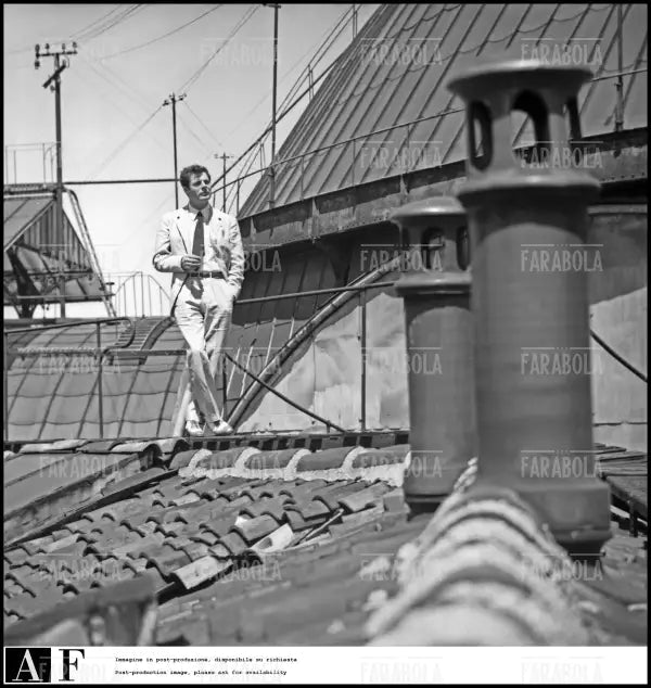Marcello Mastroianni, Milano, 1960 - Farabola Immagine digitale