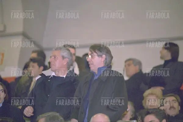 Marco Tronchetti Provera e Massimo Moratti, Milan vs Inter, 2002 - Farabola Immagine digitale