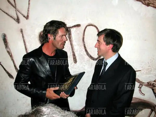 Mario Cipollini e Faustino Coppi, Premio Bici d'Oro, 2003 - Farabola Immagine digitale