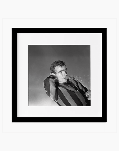 Mario Corso, Inter 1961 — stampa fine art con cornice nera