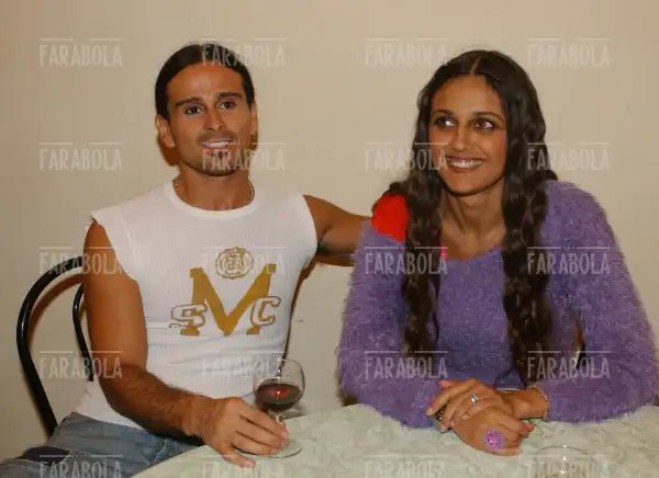 Mario Ortiz e Rosita Celentano, Giffoni Fim Festival, 2002 - Farabola Immagine digitale