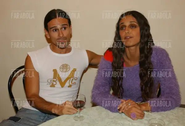 Mario Ortiz e Rosita Celentano, Giffoni Fim Festival, 2002 - Farabola Immagine digitale