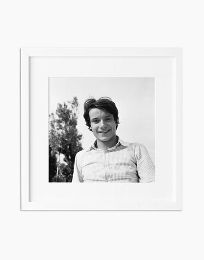 Massimo Ranieri, 1967 — stampa fine art con cornice bianca