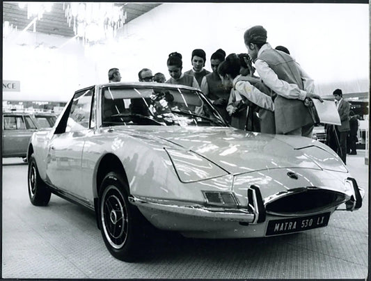 Matra 530 LX Salone Auto Parigi 1970 Ft 36480 - Stampa 24x18 cm - Farabola Stampa ai sali d'argento