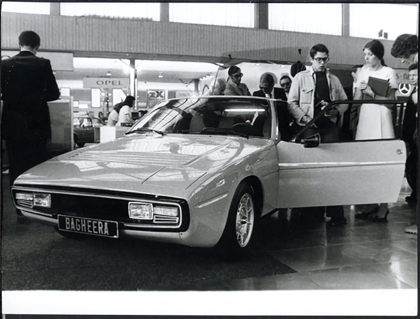 Matra - Simca Salone Auto Parigi 1973 Ft 36524 - Stampa 24x18 cm - Farabola Stampa ai sali d'argento