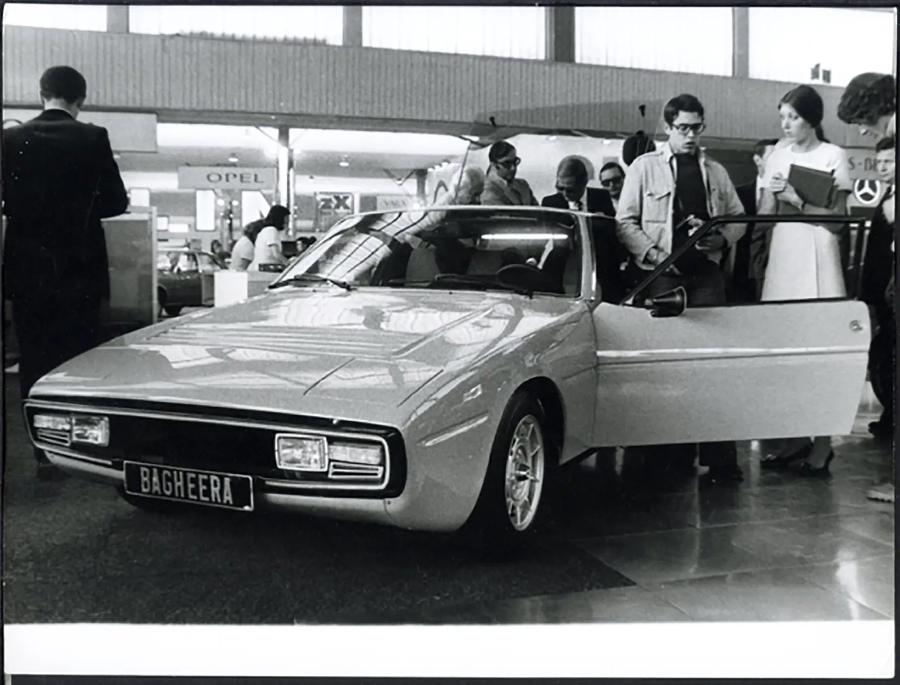 Matra - Simca Salone Auto Parigi 1973 Ft 36524 - Stampa 24x18 cm - Farabola Stampa ai sali d'argento