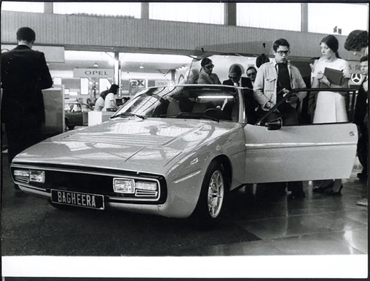Matra - Simca Salone Auto Parigi 1973 Ft 36524 - Stampa 24x18 cm - Farabola Stampa ai sali d'argento