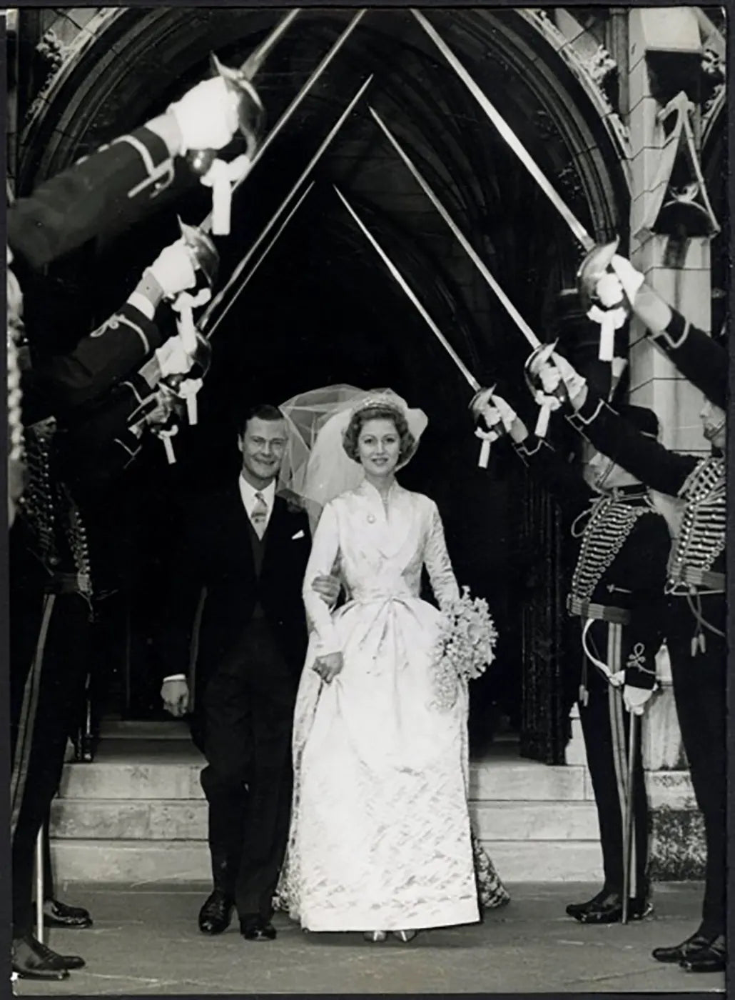 Matrimonio a Westminster Londra 1959 Ft 38122 - Stampa 20x15 cm - Farabola Stampa ai sali d'argento