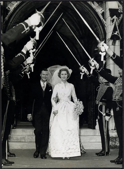 Matrimonio a Westminster Londra 1959 Ft 38122 - Stampa 20x15 cm - Farabola Stampa ai sali d'argento