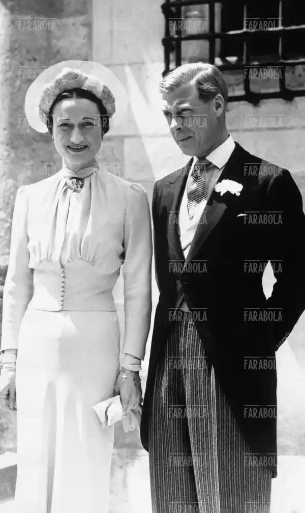 Matrimonio dei Duchi di Windsor Edoardo e Wallis Simpson, 1937 - Farabola Immagine digitale