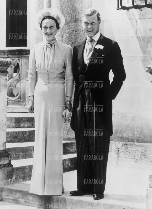 Matrimonio dei Duchi di Windsor Edoardo e Wallis Simpson, 1937 - Farabola Immagine digitale
