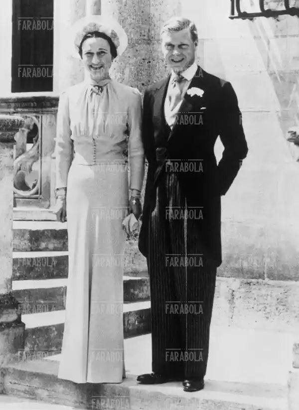 Matrimonio dei Duchi di Windsor Edoardo e Wallis Simpson, 1937 - Farabola Immagine digitale