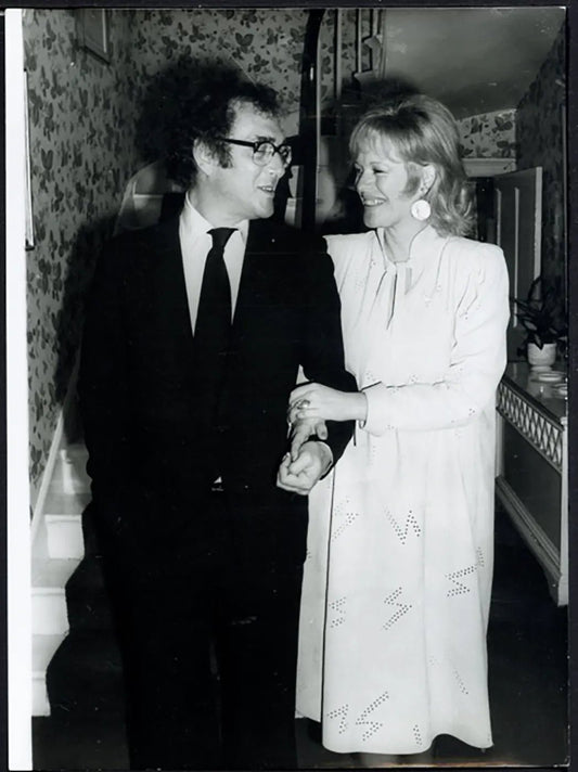 Matrimonio Harold Pinter 1980 Ft 36872 - Stampa 20x15 cm - Farabola Stampa ai sali d'argento