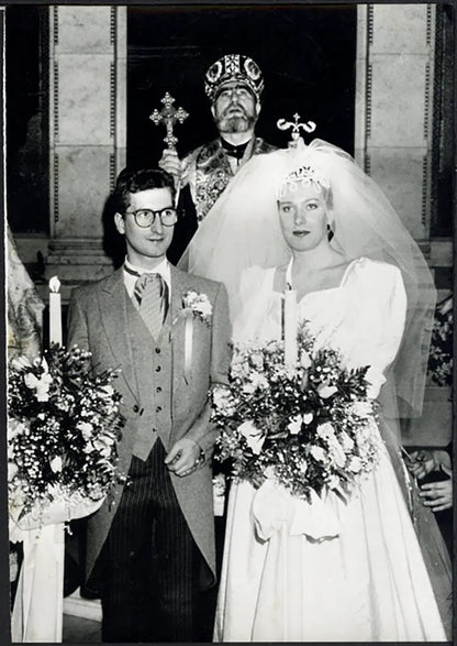 Matrimonio ortodosso a Parigi 1959 Ft 38121 - Stampa 20x15 cm - Farabola Stampa ai sali d'argento