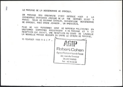 Matrimonio ortodosso a Parigi 1959 Ft 38121 - Stampa 20x15 cm - Farabola Stampa ai sali d'argento