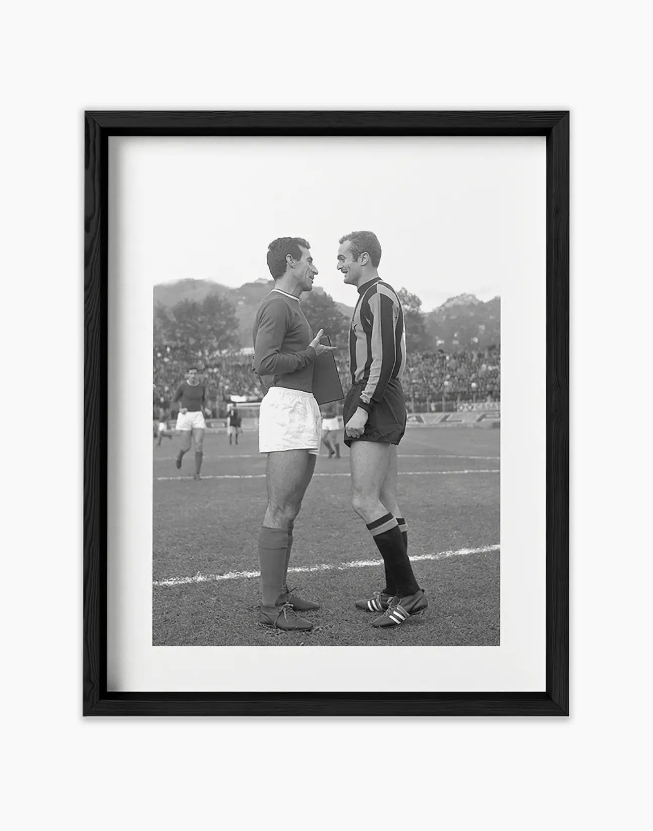 Mazzola e Picchi, Inter - Varese 1967 - Farabola Fotografia