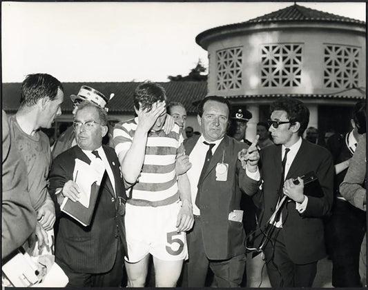 McNeill Coppa dei Campioni Inter vs Celtic 1967 Ft 38094 - Farabola Stampa ai sali d'argento