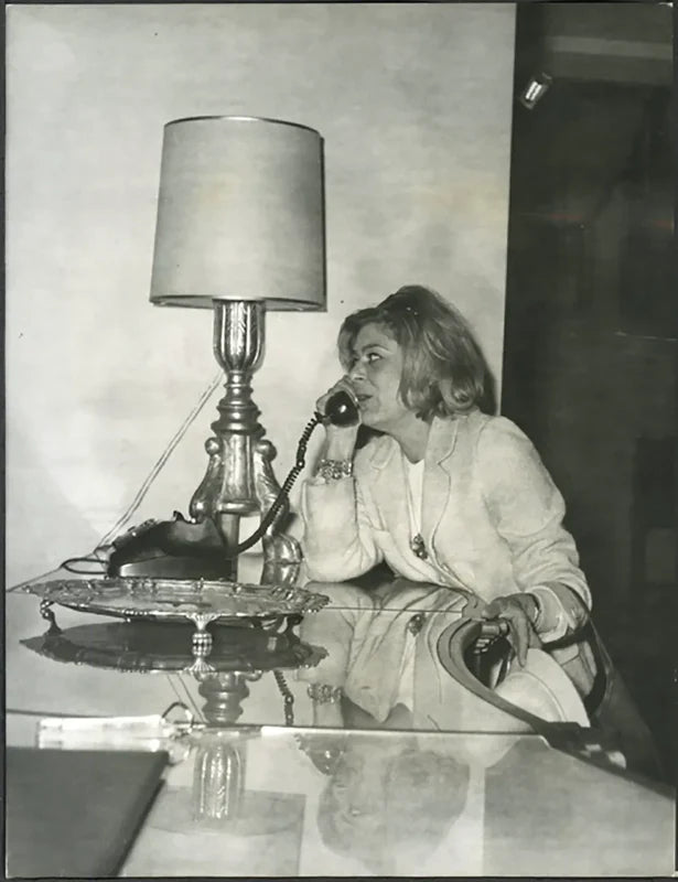 Melina Mercouri 1965 Ft 37341 - Stampa 21x27 cm - Farabola Stampa ai sali d'argento (anni 90)