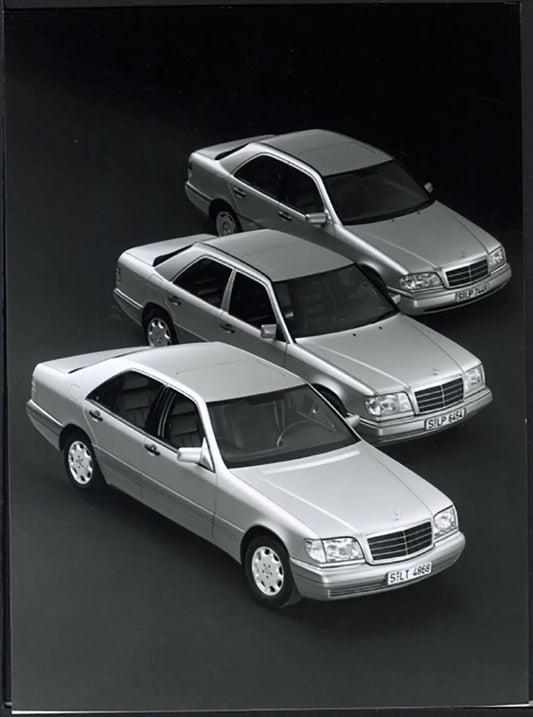 Mercedes Classe S 1993 Ft 36541 - Stampa 24x18 cm - Farabola Stampa ai sali d'argento