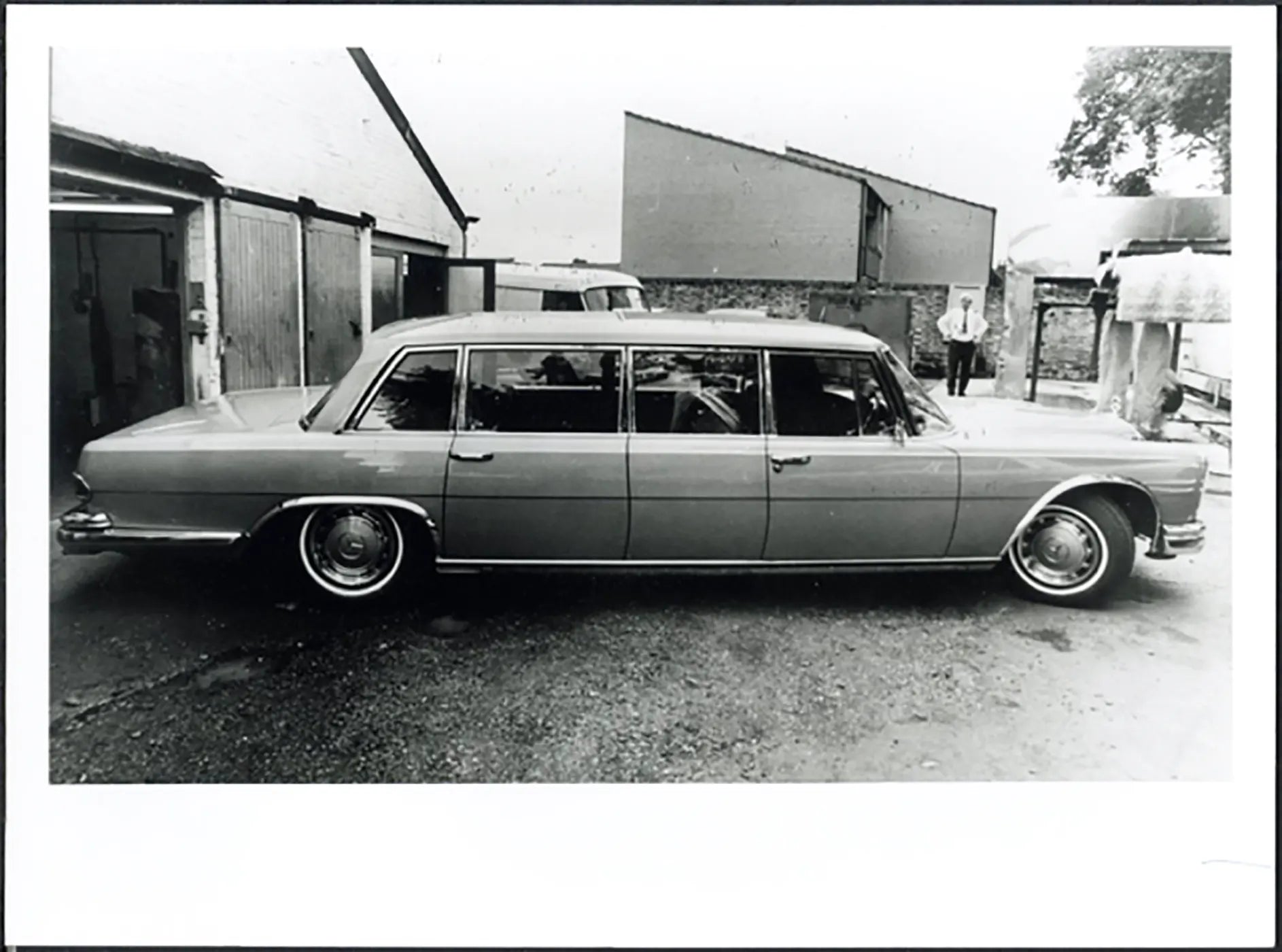 Mercedes con interni di lusso 1973 Ft 36549 - Stampa 24x18 cm - Farabola Stampa ai sali d'argento