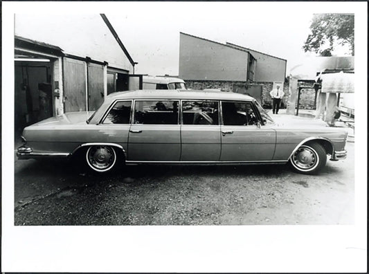 Mercedes con interni di lusso 1973 Ft 36549 - Stampa 24x18 cm - Farabola Stampa ai sali d'argento